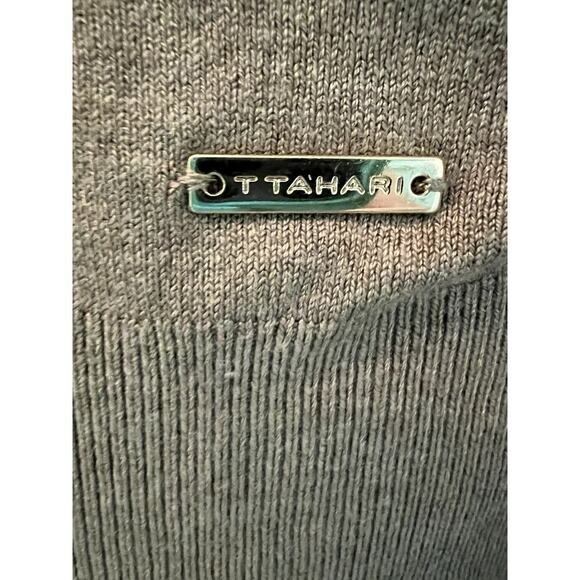 Vintage Tahari Tan Turtleneck Sweater Gold Label  S - Picture 7 of 8